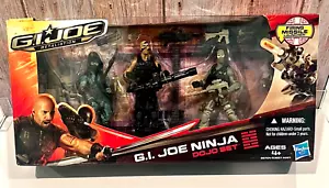 GI Joe Retaliation Dojo Set 3 Pack Roadblock Kamakura Beachhead Figur 2011 Neu - Bild 1 von 6