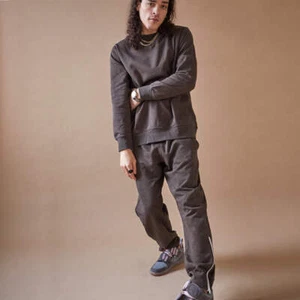 Men's Loose Fit Blank Joggers with leg zipper and ribbed pocket (see size chart) - Picture 1 of 59