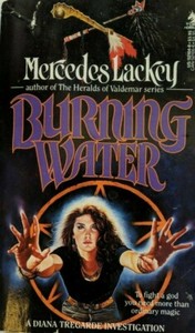 Burning Water Diana Tregarde by Mercedes Lackey 1st Edition Book Horror 