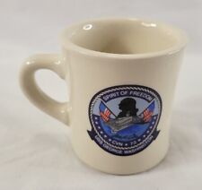 Spirit of Freedom USS George Washington 9oz CVN-73 Ceramic Heavy Cup Mug