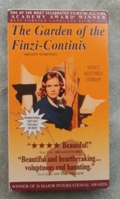 The Garden of the Finzi-Continis (VHS, 1997, Subtitled English Original Italian) Foto 1 de 2