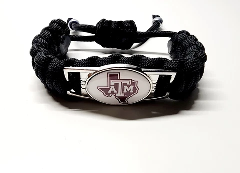 Texas A&M Aggies Adjustable Charm Bracelet Fan Apparel & Souvenirs College NCAA Cover