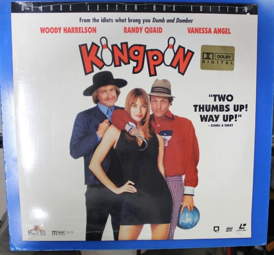 Sealed New Kingpin Laserdisc-Woody Harrelson/Randy Quaid/Vanessa Angel-MGM/UA - Image 1 of 1