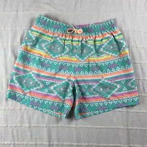 Chubbies Weekend Badehose Herren Größe Medium 5" Schrittlänge Aztekenmuster gefüttert - Bild 1 von 10