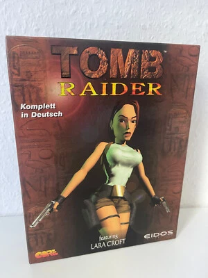 Tomb Raider 1 - PC BIG BOX - CD - Deutsch - Guter Zustand - Bild 1 von 4