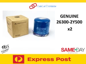 Mazda 2 3 6 CX-3 CX-5 MX-5 CX-30 CX-8 SKYACTIV-G Oil Filter Twin Pack - Picture 1 of 1