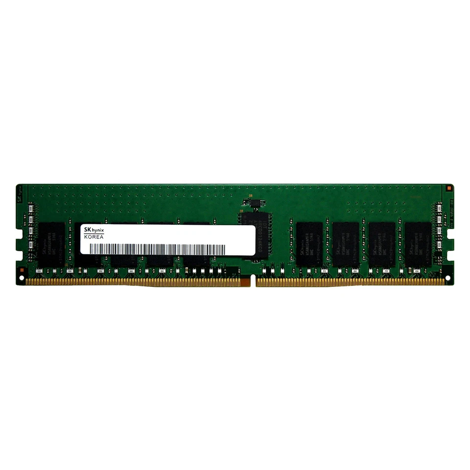 Hynix 16GB 1Rx4 PC4-2400T PC4-19200 DDR4 2400MHz 1.2V ECC RDIMM Memory RAM 1x16G - Image 1 of 1