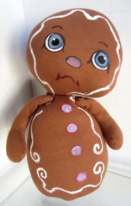 Jan Shackelford, GINGERBREAD MAN #6, 9” Signed 2022, OOAK Christmas - Picture 1 of 4
