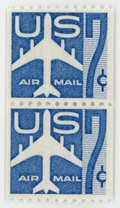 US Scott #C52 Coil Pair | Mint NH | VF/XF Very Extra Fine - Picture 1 of 2