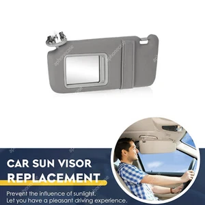 Driver Side Sun Visor Pad For Toyota Camry Grey Replace Assembly Sunshade - Bild 1 von 8