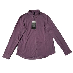 Lululemon Commission Long-Sleeve Button Down Shirt Wash Style: LM3DJOS Lilac - Picture 1 of 8
