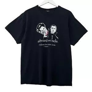 Vintage 2009 Edward and Bela - The Sparkling Ends Now shirt Large - Twilight - Picture 1 of 6