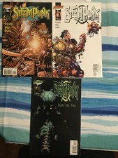 Steampunk #,s 1,2,3  2000  Bachalo/Kelly   VF cond   Cliffhanger  ***LOOK***