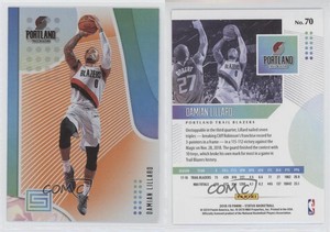 2018-19 Panini Status Orange Damian Lillard #70