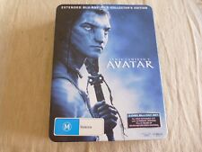Avatar (2009) Extended Collector's Edition Blu-Ray Embossed Metal Box