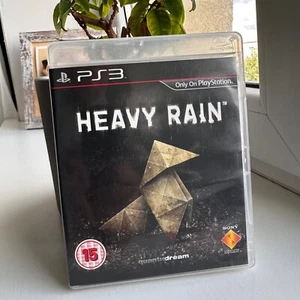 Heavy Rain PS3 Playstation 3 | Completo CIB con Manual PAL Inglés - Imagen 1 de 7