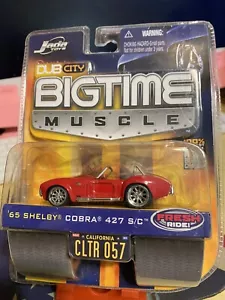 Jada Toys Big Time Muscle 1965 Shelby Cobra 427 S/C Red 2005 NIP - Picture 1 of 6