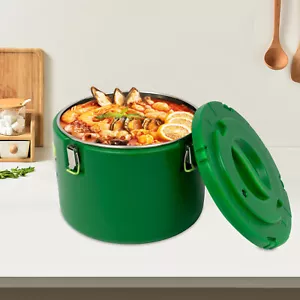 Contenedor de sopa aislado comercial de acero inoxidable 30L - Imagen 1 de 22