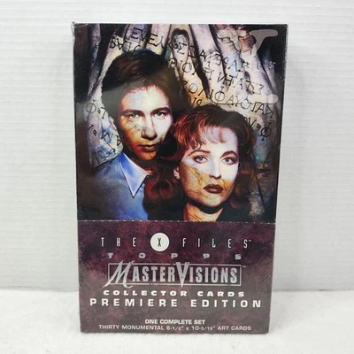X-Files TOPPS Master Visions Collector Cards Premiere Edition Juego Completo 1995 Foto 1 de 4