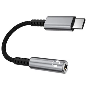 Type- Adapter Cable Earphones Usb Headphone Extension Charging Converter - Zdjęcie 1 z 12