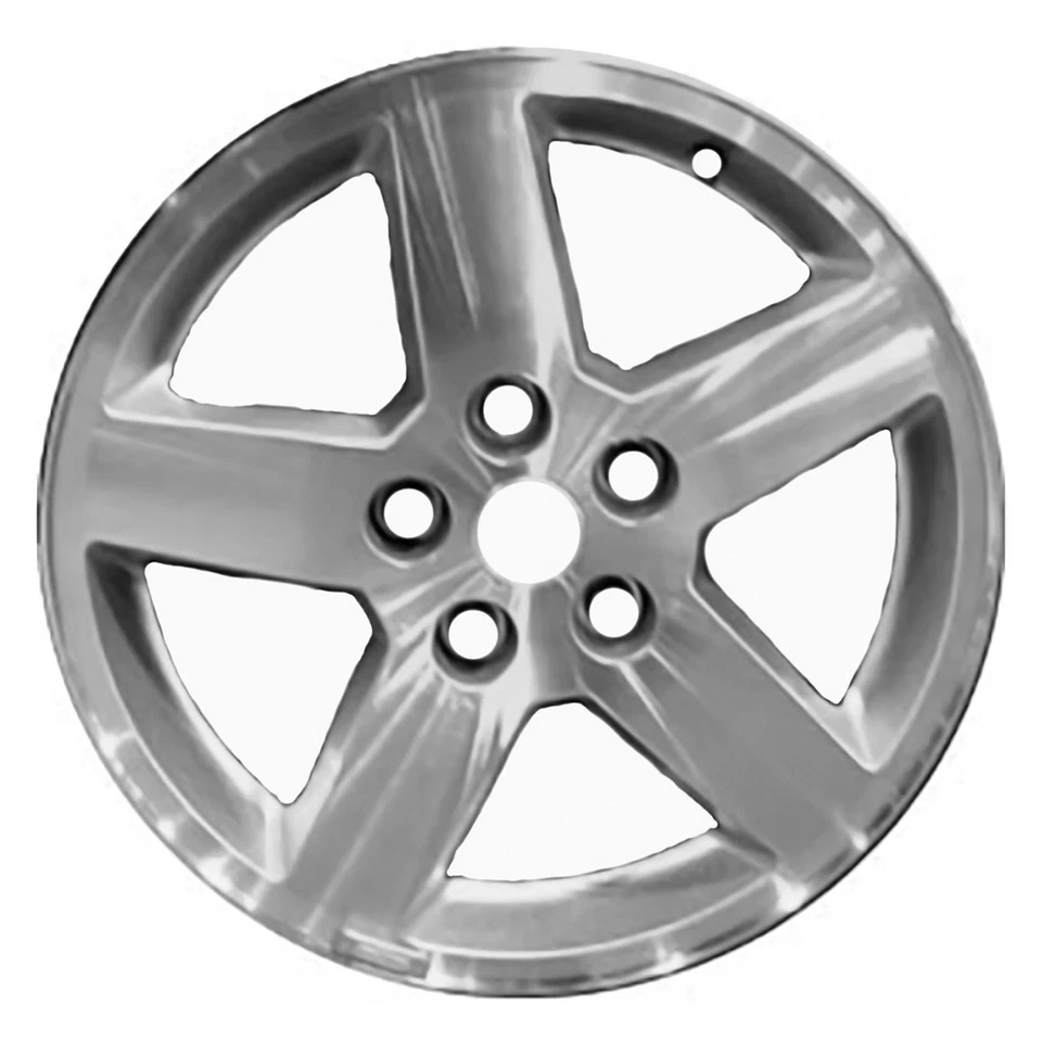 Used Machined and Painted Silver Aluminum Wheel 16 x 6 19149652 - Image 1 of 1