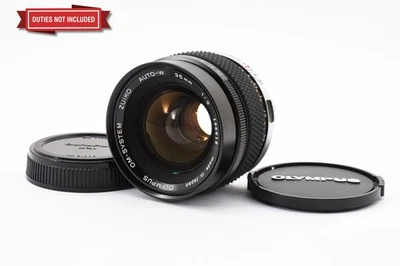 Modelo tardío [casi como nuevo] Olympus OM Zuiko Auto W 35 mm f/2 lente gran angular para JAPÓN Foto 1 de 4