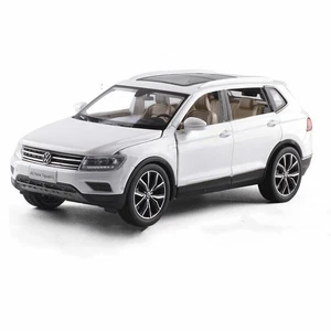 1:32 Tiguan L Kids Diecast Model Metal Car Collection Vehicle Alloy Toys Gifts - Picture 1 of 11