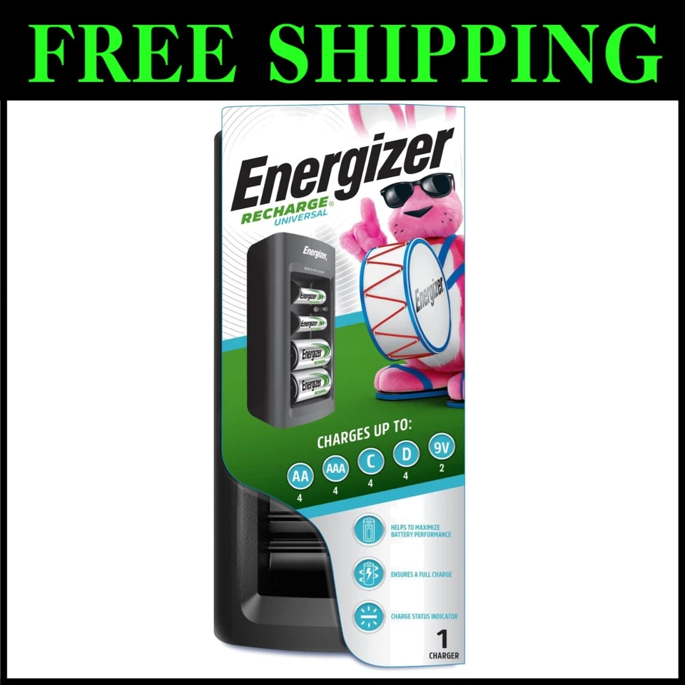 Universal Battery Charger for NiMH Rechargeables - Image 1 of 4