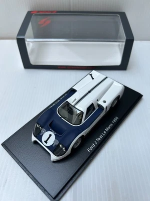 SPARK S8084 Ford J #1 Test Le Mans 1966 Bruce McLaren 1/43 Voiture Miniature - Photo 1/4