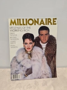 1988 FEBRUARY MILLIONAIRE LIFESTYLE MAGAZINE - GREAT COVER - R 149Q - Bild 1 von 3