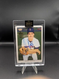2021 Topps Archives Signature Series Wade Boggs Auto /1 2003 Topps 206 Red Sox - Picture 1 of 2