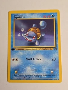 Squirtle 68/82 1. Edition - Schaut in meinem Shop nach seltenen Pokemon! - Bild 1 von 6