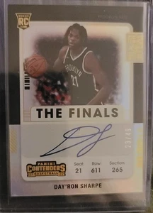 DAY'RON Sharpe 2021-22 Panini ContendersVariation #129 The Finals Ticket /49 - Picture 1 of 1
