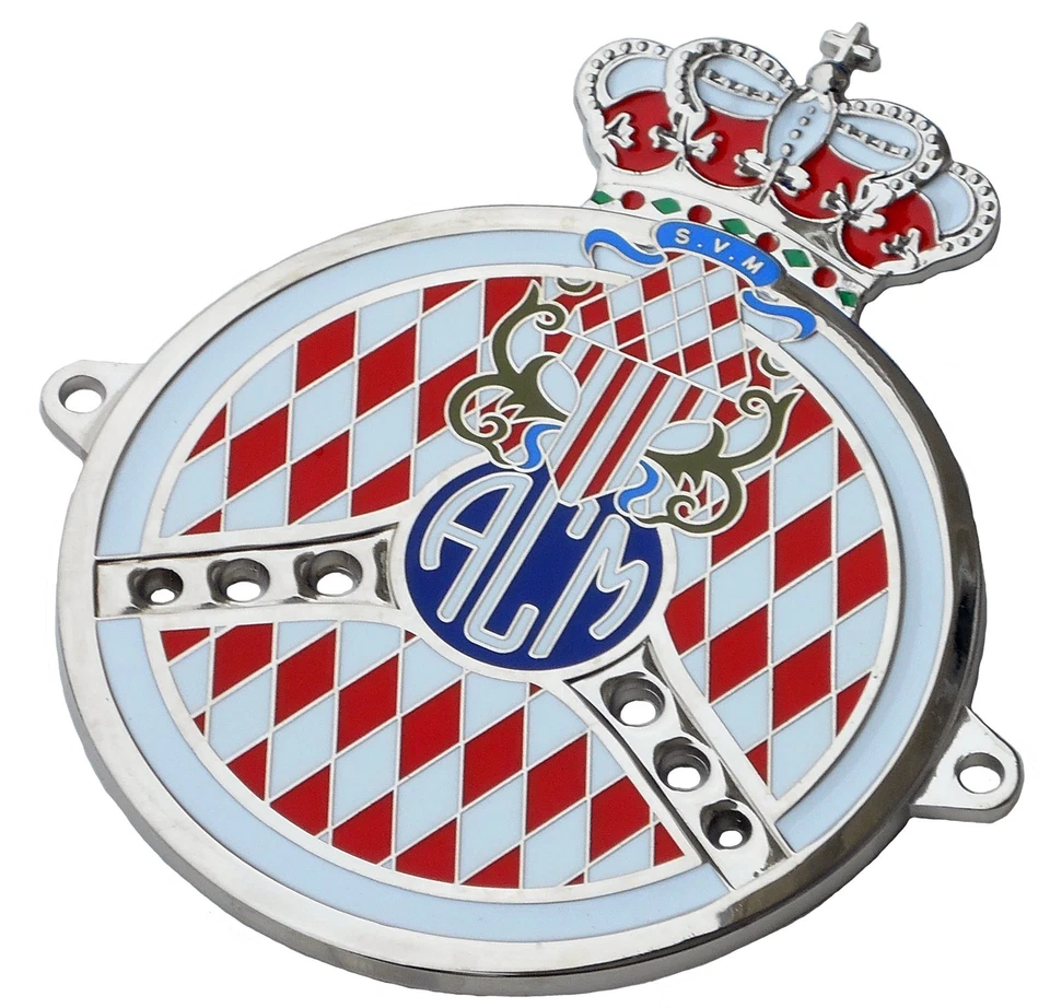 Insignia de rejilla de coche Automobile Club of Monaco - excelente Foto 1 de 1