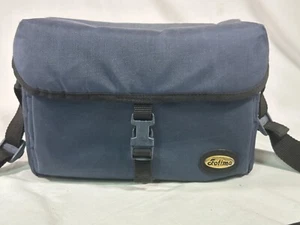 Fotima Camera Bag Strap Medium with Compartment Dividers Blue Photography Photo - Picture 1 of 15