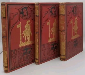 Dr Syntaxs Tours illustrated engravings colour plates antique ornate Book Set x3 - Imagen 1 de 7