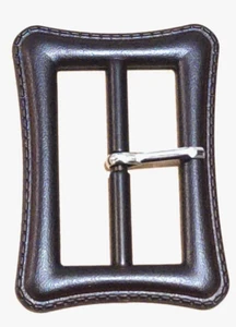 NUEVO REPUESTO DE PLÁSTICO MARRÓN HEBILLA CINTURÓN DE MODA 2" 5cm ANCHO CINTURÓN - Imagen 1 de 3