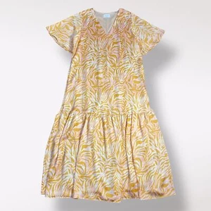 Adrienne Maxikleid Kurzarm Mehrfarbig Zebramuster Damen Größe M - Bild 1 von 7