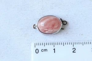 Nette Schließe in Gold 585 mit Rodochrosit - Picture 1 of 4