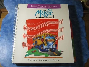 THE MUSIC CONNECTION 1 PART 1 Texas Teacher Edition HUGE HC Spiral 1995 NO CDs - Picture 1 of 5