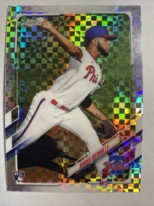 Adonis Medina 2021 cromo Topps #120 X-Fractor mega caja exclusiva SP - Imagen 1 de 2