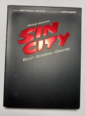 “SIN CITY” DVD, 2011, 2-Disc Set, Recut Extended Unrated, 208 pg. graphic novel - Image 1 of 4