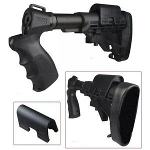 Mossberg 500 590 Shockwave Maverick 88 12 GA Shotgun Stock Grip With Pad & Riser - Picture 1 of 6