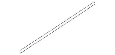 Genuine BMW 2010-2017 535i GT 535i Duct Cover, Long, Outer Left 51-35-7-196-393 - Image 1 of 2