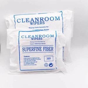 Superfine Fiber Cleanroom Wipers 9*9 Cleaning Non Dust Printer Clean Cloth - Picture 1 of 4