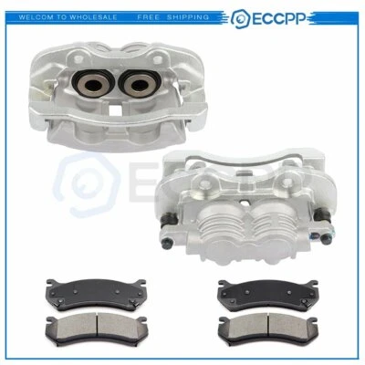 Juego de pastillas de freno traseras 6 piezas kit nuevo para Cadillac Escalade 2002-2006 Foto 1 de 4