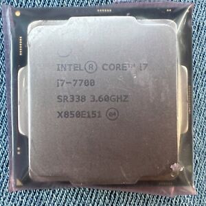 Intel Quad Core i7-7700 3.6GHz LGA1151/Socket CPU Processor SR338 tested