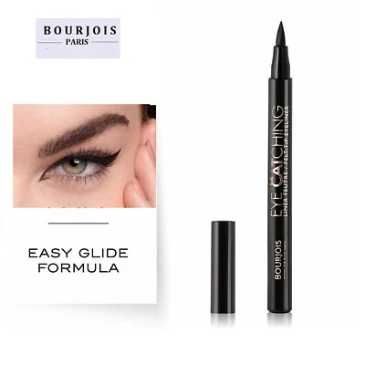  Bourjois Eyeliner Eye Catching Liner Feutre-Felt Tip Pen -001 Black - Image 1 of 3