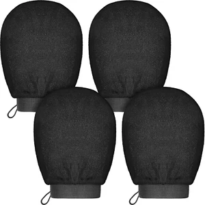 4 Pieces Exfoliating Gloves Korean Exfoliating Mitts Exfoliating Scrubber - Picture 1 of 12