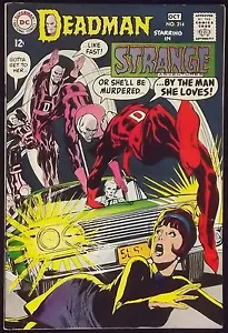 STRANGE ADVENTURES #214 VF- NEAL ADAMS DEADMAN - Picture 1 of 2